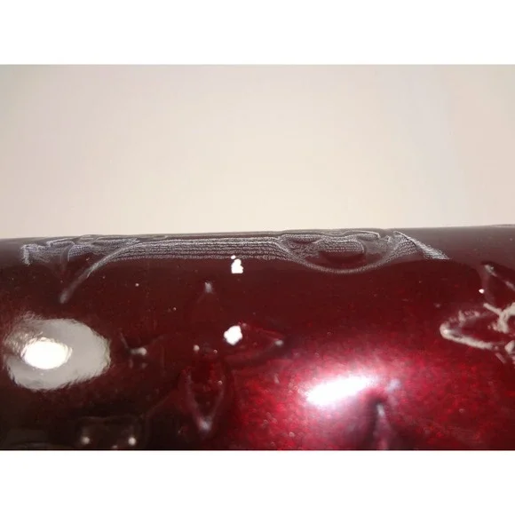 Louis Vuitton Vernis Sarah Wallet Burgundy Patent Leather-zip broken for rehab - Picture 12 of 12